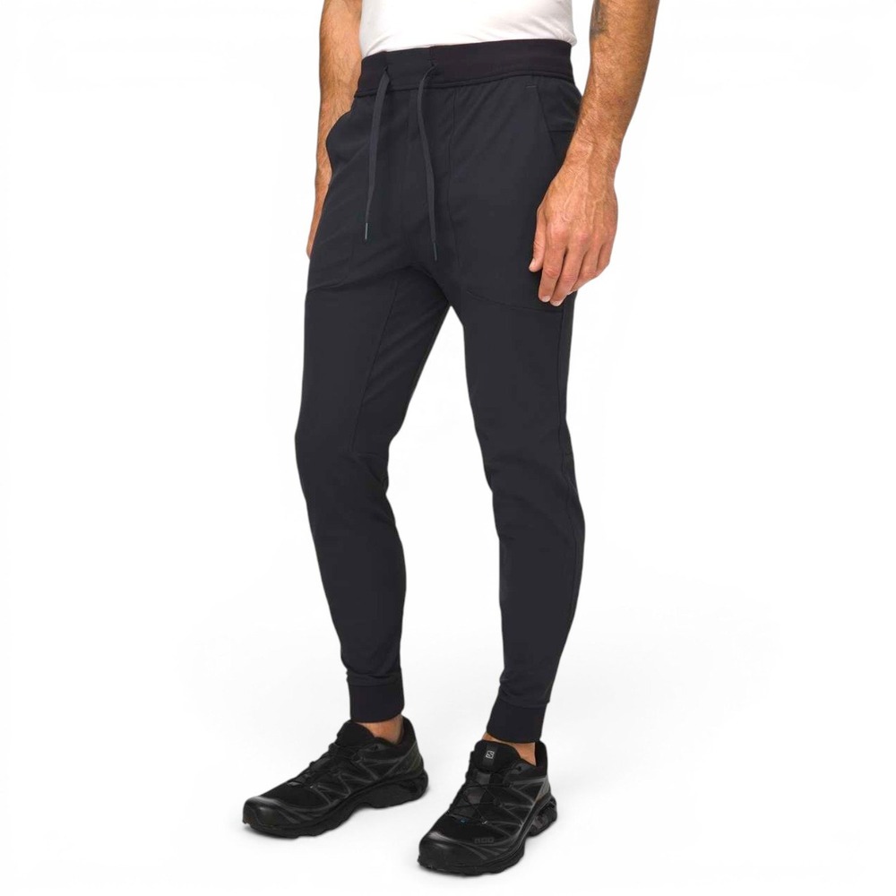 Lululemon ABC Jogger Skinny Mens Small Obsidian Warpstreme Stretch Activewear